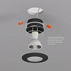 картинка Влагозащищенный светильник Denkirs DK3016-BK