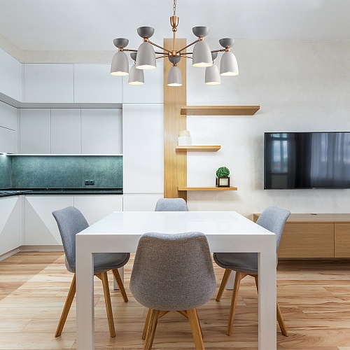 картинка Maytoni Подвесной светильник Клош / Cloches E14х7