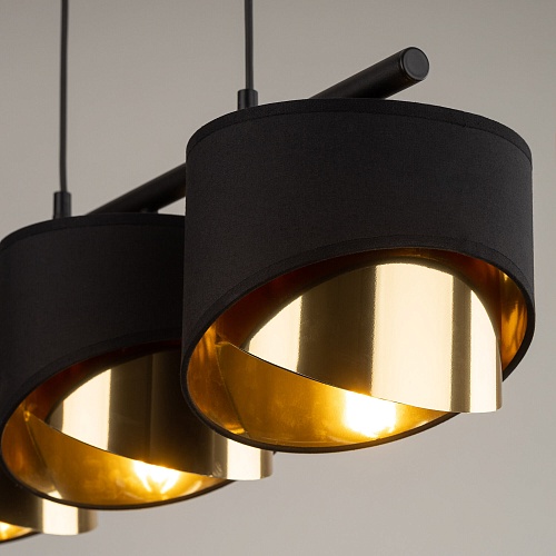 картинка TK Lighting Подвесной светильник с тканевыми плафонами 4824