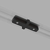 картинка Elektrostandard Коннектор прямой для однофазного шинопровода черный TRC-1-1-I-BK