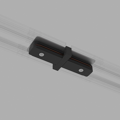 картинка Elektrostandard Коннектор прямой для однофазного шинопровода черный TRC-1-1-I-BK