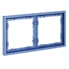 картинка Рамка пластиковая VOLTUM S70 на 2 поста, (деним)