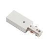 картинка NOVOTECH 135014 PORT NT18 255 белый Токопровод (подвод питания) для однофазного трехжильного шинопро