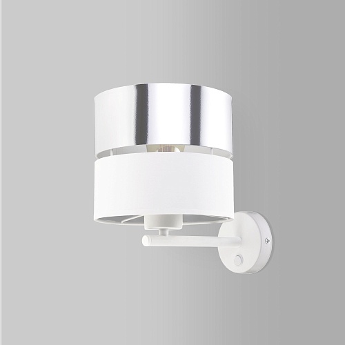 картинка TK Lighting Настенный светильник с тканевым плафоном 4175