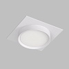 картинка Denkirs  Точечный встраиваемый светильник FLAT DK2091-WH