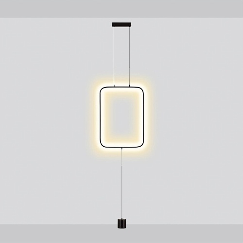 картинка ODEON LIGHT 7022/27FLA HIGHTECH ODL25 283 Напольный светильник черный/металл/акрил IP20 LED 3000K 22