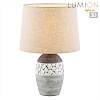 картинка LUMION 8118/1T COMFI LN26 489 серый, керамика/текстиль Настольная лампа E27 1*60W 220V AVALONA