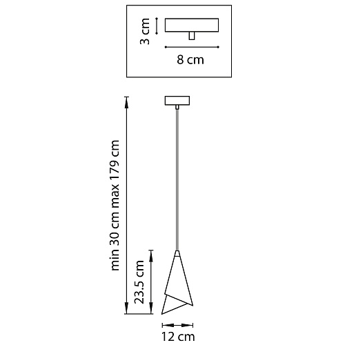 картинка Lightstar Подвес Cone  757010