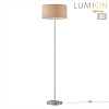 картинка LUMION 8250/2F MODERNI LN26 527  никель/бежевый, металл/текстиль Торшер Е27 2*60W 220V NIKKI