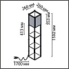 картинка LUMION 8090/1F COMFI LN26 460 кофейный/белый, дерево/текстиль Торшер Е27 1*60W 220V PRACTIC