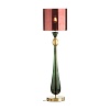 картинка ODEON LIGHT 4889/1T STANDING ODL_EX22 157 золотой/зеленый/стекло База для высокой лампы E27 1*60W TO