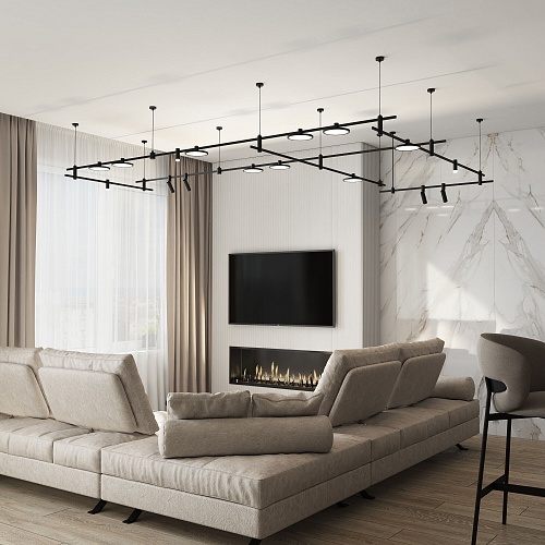 картинка Elektrostandard Esthetic Magnetic Набор для подвеса с коннектором 1210 мм 85157/00