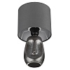 картинка LUMION 8147/1T MODERNI LN26 474 серый, керамика/текстиль Настольная лампа Е27 1*60W 220V AKIVI