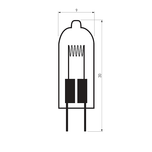 картинка Elektrostandard Галогенная лампа 35W G4 G4 12V35W