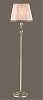картинка ODEON LIGHT 3390/1F CLASSIC ODL17 649 мат. зол/абажур ткань/хрусталь Торшер E14 40W 220V AURELIA