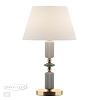 картинка ODEON LIGHT 4861/1TC CLASSIC ODL_EX22 133 золотой/раноцветн.керамика/абажур Настольная лампа E27 1*6
