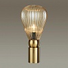 картинка ODEON LIGHT 5402/1T MODERN ODL_EX23 000 золотой/янтарный/металл/стекло Настольная лампа E14 1*40W EL