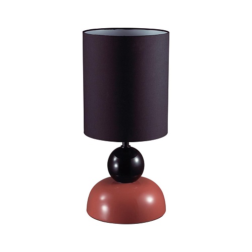 картинка LUMION 8127/1T COMFI LN26 509 коричневый/черный, керамика/текстиль Настольная лампа E27 1*60W 220V O