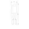 картинка Elektrostandard Галогенная лампа 50W G9 G9 220V50W