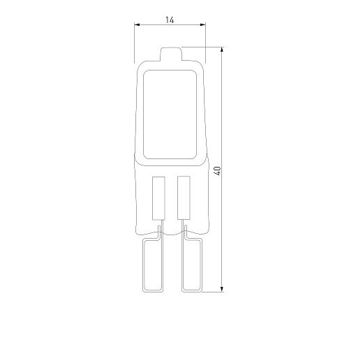 картинка Elektrostandard Галогенная лампа 50W G9 G9 220V50W