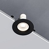 картинка Elektrostandard Светильник встраиваемый City GU10 черный 25054/01
