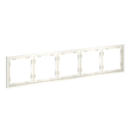 картинка Рамка пластиковая VOLTUM S70 на 5 пост, (хлопок)