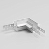 картинка Elektrostandard Slim Magnetic Коннектор угловой для встраиваемого шинопровода под ГКЛ 12,5мм белый 8