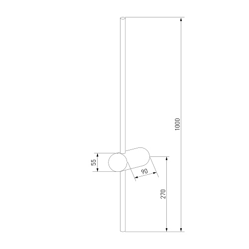 картинка Elektrostandard Настенный светодиодный светильник MRL LED 1121 черный