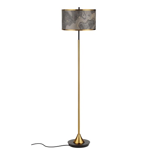 картинка ODEON LIGHT 5064/2F MODERN (В 2-х КОРОБКАХ) ODL24 203 античн.бронза/серо-беж./металл/натур.камен."шп