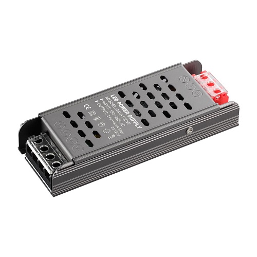 картинка NOVOTECH 359454 DRIVE NT24 112 серый Драйвер IP20 100W 24V EASY
