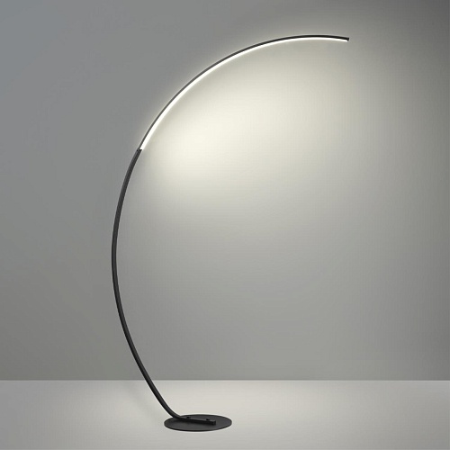 картинка LUMION 5676/21FL LEDIO LN26 469 чёрный Торшер с ПДУ LED 12W 3000-6000K 220V WES