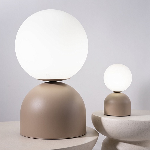 картинка TK Lighting Настольная лампа со стеклянным плафоном 11498 Miki Sabia