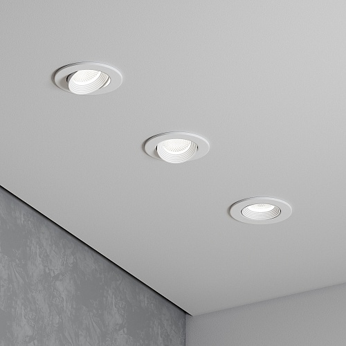 картинка Elektrostandard Светильник встраиваемый светодиодный Even белый 25094/LED