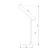картинка Elektrostandard Настольный светодиодный светильник Brava бежевый Brava бежевый (TL90530)