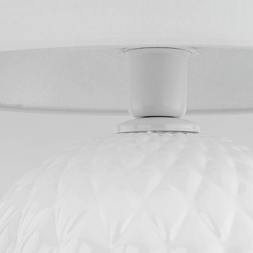 картинка TK Lighting Настольный светильник с тканевым абажуром 16046 Santana