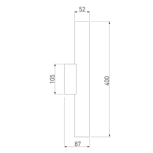 картинка Elektrostandard Настенный светодиодный светильник 40123/LED