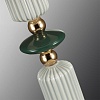 картинка ODEON LIGHT 4861/1TC CLASSIC ODL_EX22 133 золотой/раноцветн.керамика/абажур Настольная лампа E27 1*6