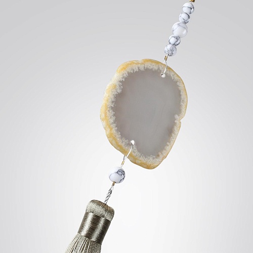картинка ODEON LIGHT 5432/1F MODERN ODL_EX25 089 золотой(под латунь)/стекло/кисточка/агат Торшер E14 1*40W FI