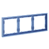 картинка Рамка пластиковая VOLTUM S70 на 3 поста, (деним)