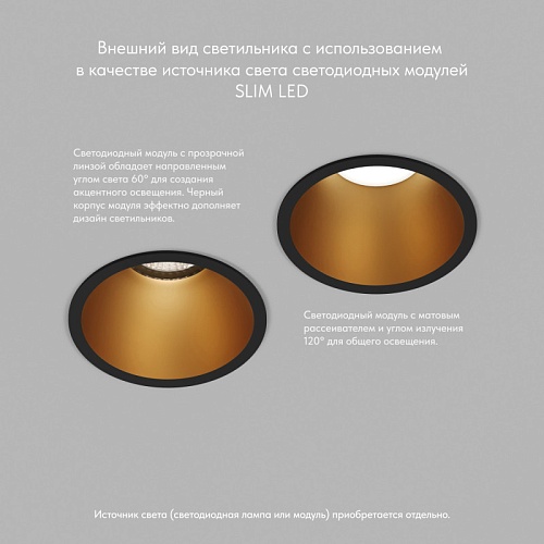 картинка Denkirs Точечный встраиваемый светильник  DK3026-BG