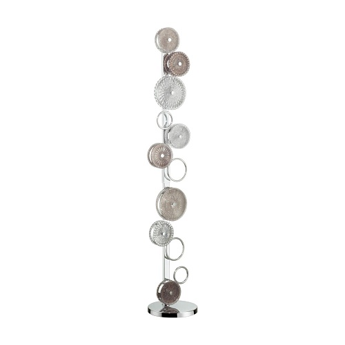 картинка ODEON LIGHT 5416/68FL L-VISION ODL_EX23 145 хром/разноцветный металл/стекло Торшер LED 68W 4000K CAR