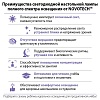 картинка NOVOTECH 359969 LEDO NT26 000 черный Лампа настольная диммируемая полного спектра LED IP20 24W 220V 