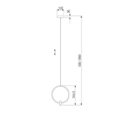 картинка Eurosvet Подвесной светильник 50257/1 LED никель