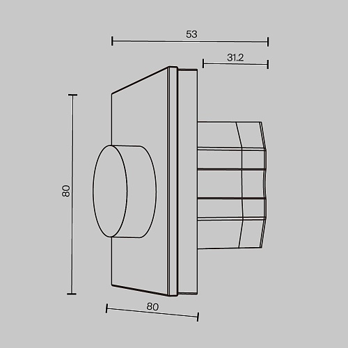 картинка Maytoni Роторная панель управления DALI DT8 Цветная (RGB)