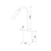 картинка Elektrostandard Светильник настенный светодиодный KNOB 40118/LED белый