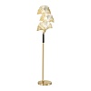 картинка ODEON LIGHT 4870/3F HALL ODL_EX22 000 золотой/чёрный/стекло Торшер E14 3*40W VENTAGLIO
