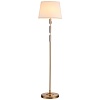 картинка ODEON LIGHT 4894/1F MODERN ODL_EX22 161 бронзовый/белый/абажур ткань Торшер E27 1*60W LONDON