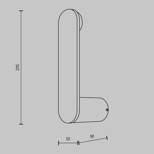 картинка Maytoni Настенный светильник (бра) Связь / Connect 3000К 5Вт