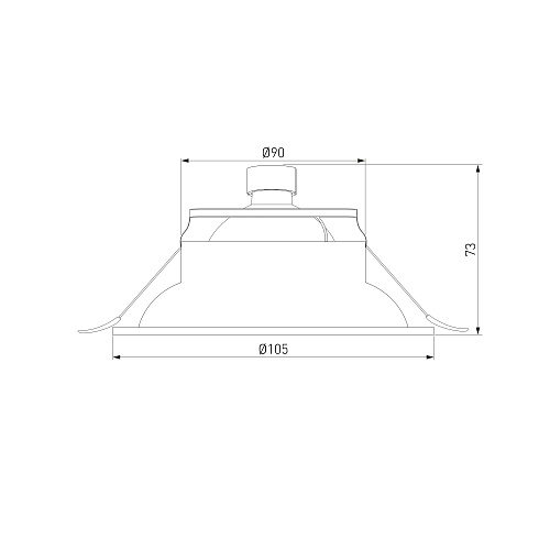 картинка Elektrostandard Алюминиевый точечный светильник 6068 MR16 WH белый
