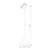 картинка TK Lighting Подвесной светильник 10073 Cono